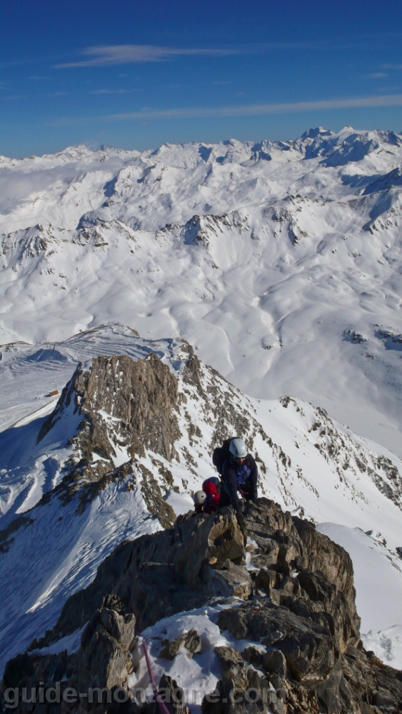 Grande Motte arete sud 08